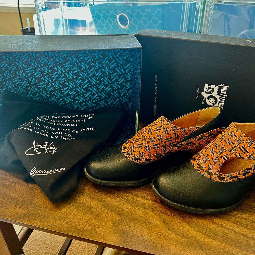 John Fluevog Achiever Vegan Shoes - Picture 2 of 7